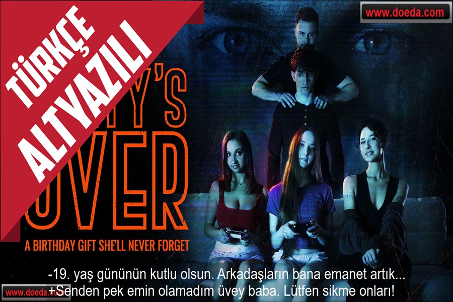 Üvey Oğlunun Doğum Gününe Gelen Emanet Kızları Siken Sapık Baba